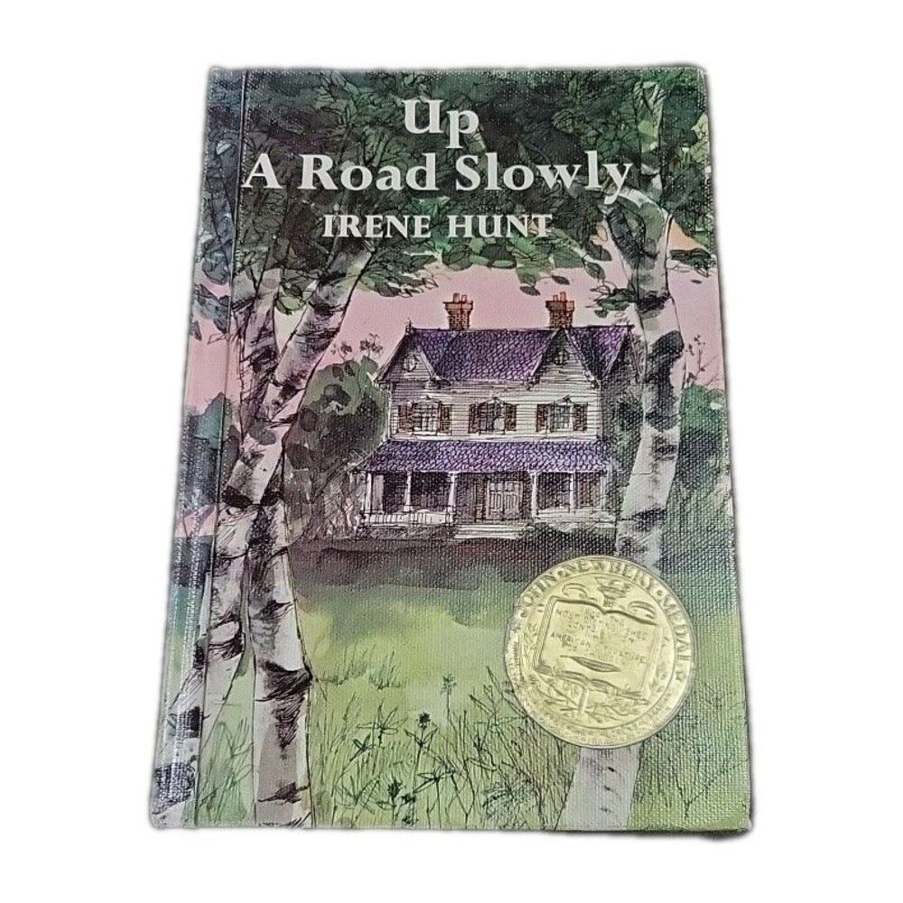 Up A Road Slowly - Irene Hunt (1966) Hardcover Old Library Book